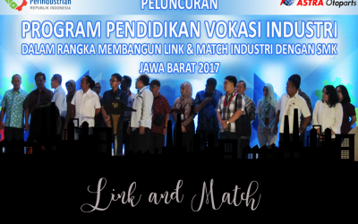 Peluncuran Program Pendidikan Vokasi Industri di Jawa Barat, Kemenperin 2017