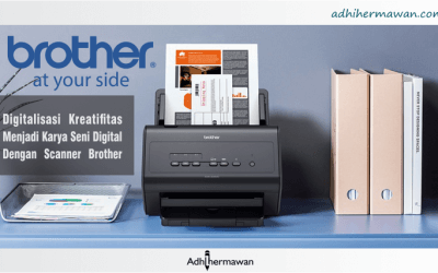 Digitalisasi Kreativitas menjadi Karya Seni Digital Dengan Scanner Brother