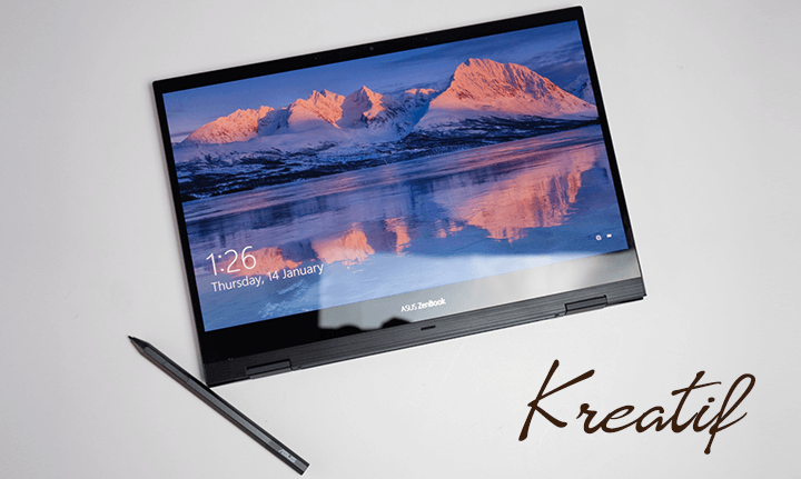 ALL OUT untuk Wujudkan Resolusi 2021 Bersama ASUS ZenBook Flip S UX371